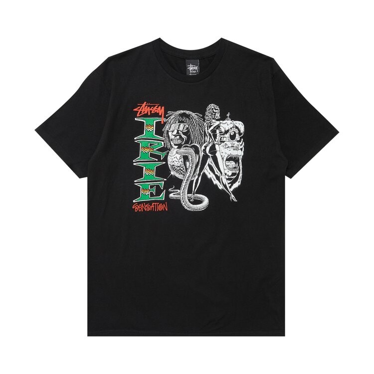 

Футболка Stussy Irie Sensation 'Black', черный