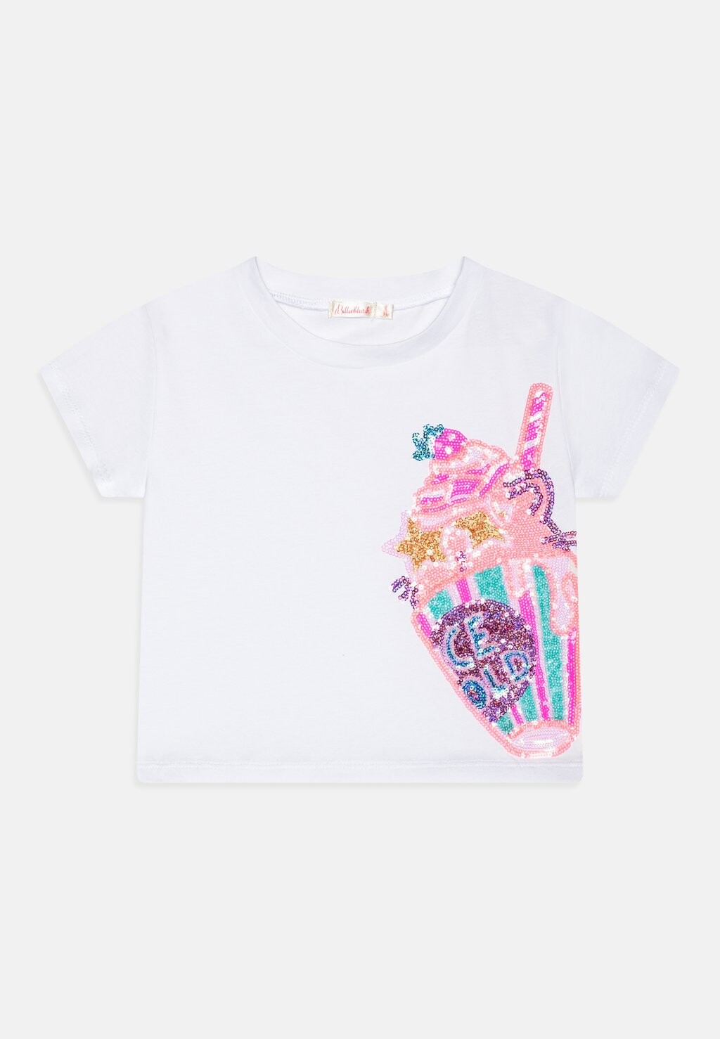 

Футболка с принтом Sleeves Tee Billieblush, белый