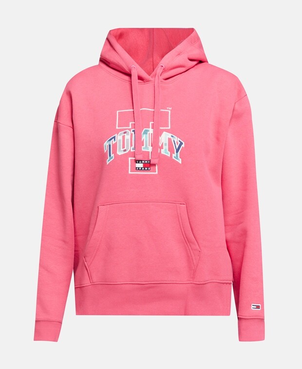 

Толстовка с капюшоном Tommy Hilfiger, фуксия