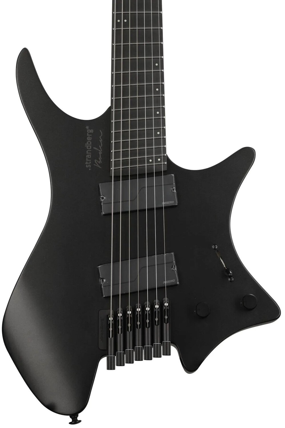 

Электрогитара Strandberg Boden Metal NX 7 - черный гранит
