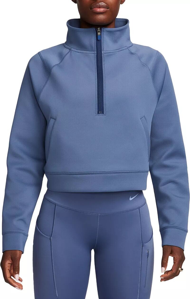

Женская футболка с молнией до половины длины Nike Dri-FIT Femme RTW