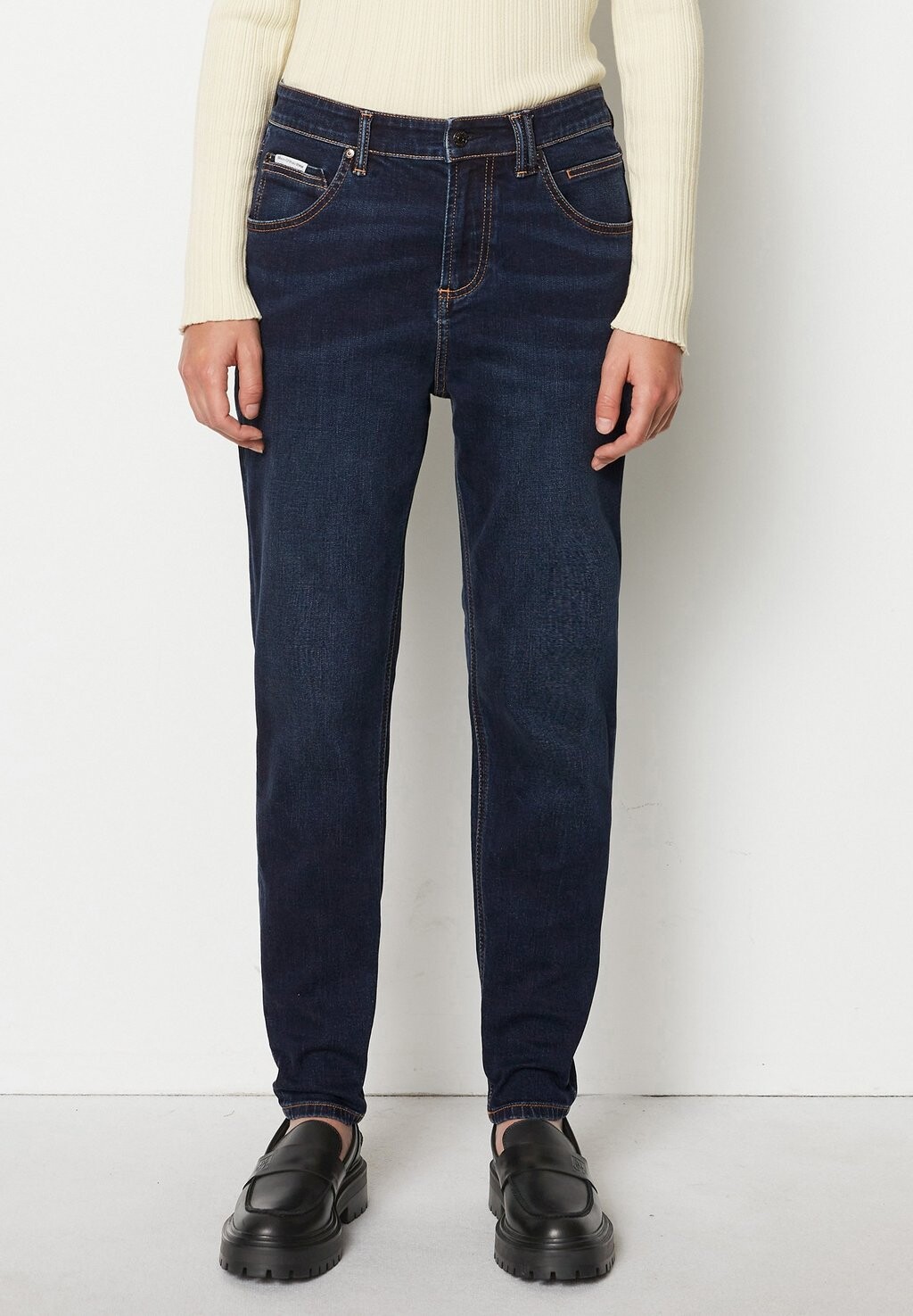 

Зауженные джинсы FREJA BOYFRIEND Marc O'Polo DENIM, красный, Черный