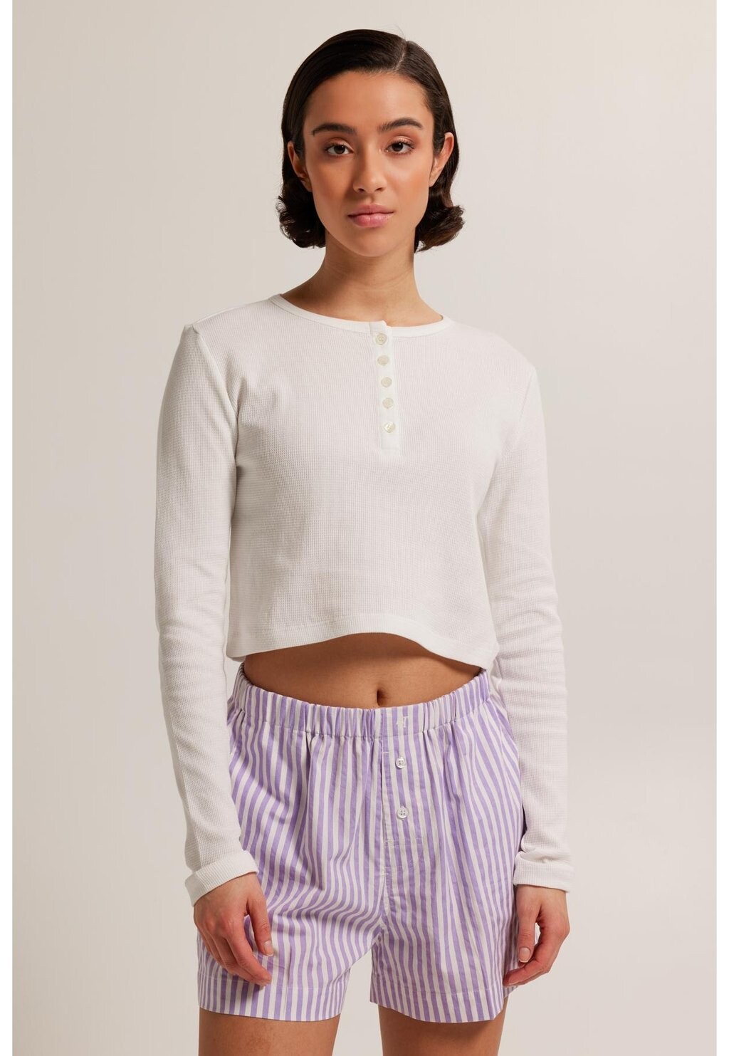 

Рубашка с длинным рукавом LORAINE America Today, цвет off white