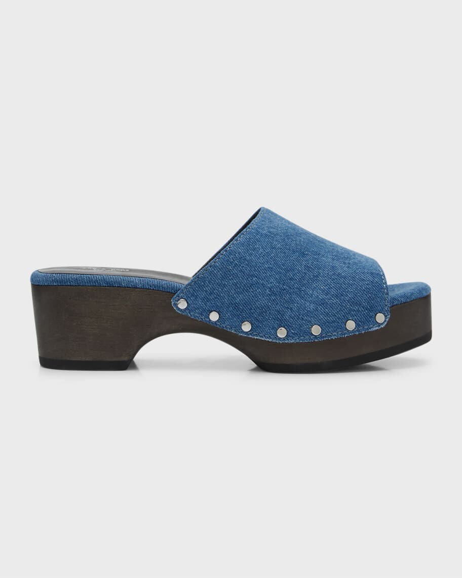

Джинсовые сабо Mara на платформе Rag & Bone