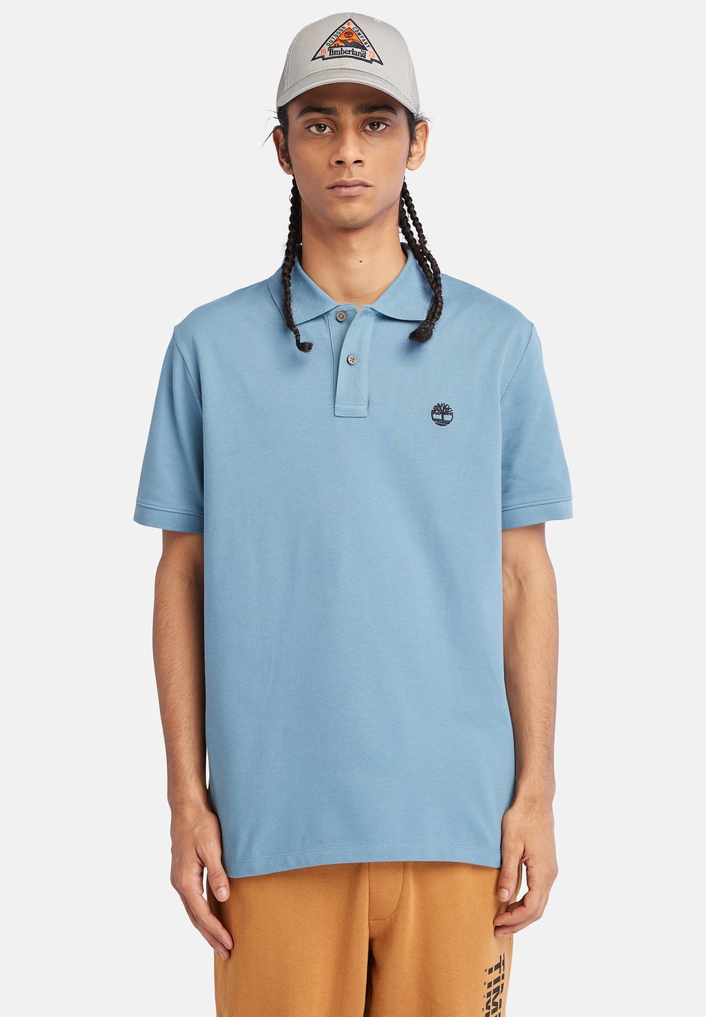 цена Рубашка-поло Timberland, капитанская синяя