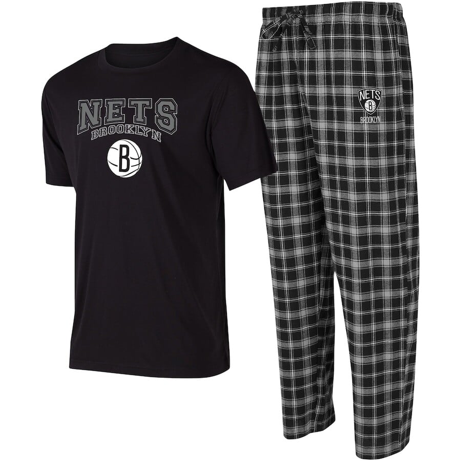 

Пижамный комплект College Concepts Brooklyn Nets, черный