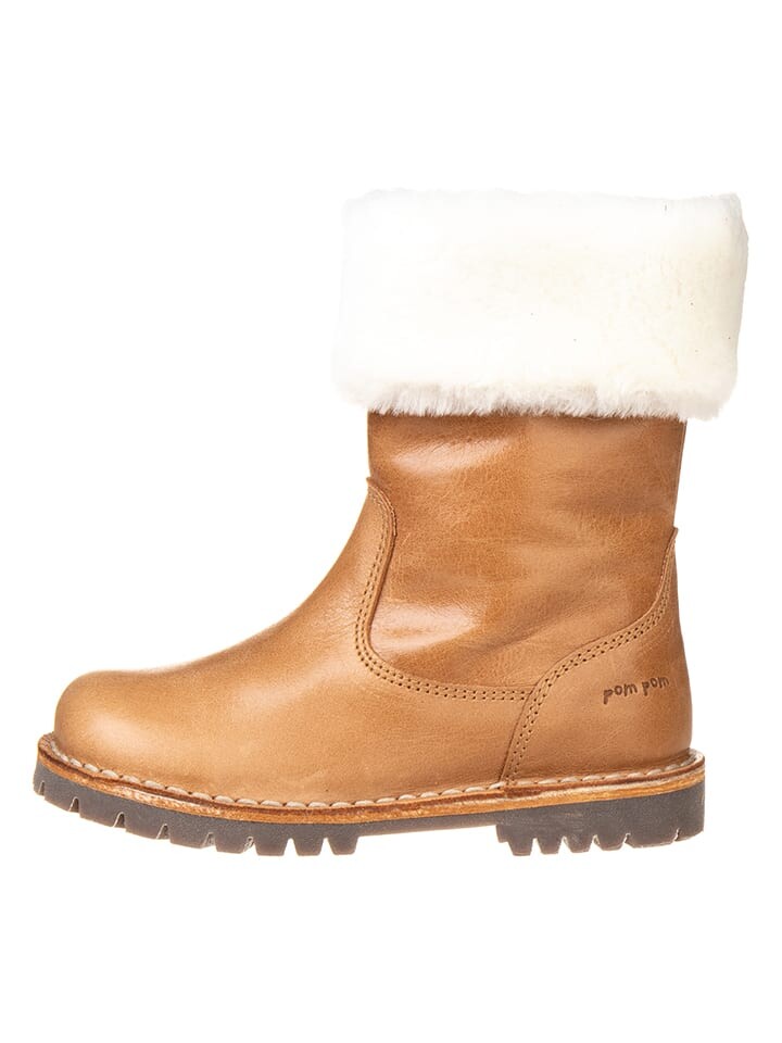 

Ботинки POM POM Leder Winter, светло-коричневый