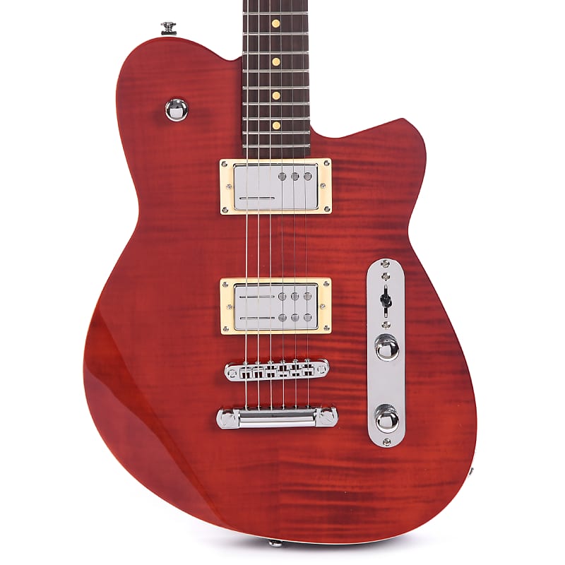 Электрогитара Reverend Charger RA Trans Wine Red фото