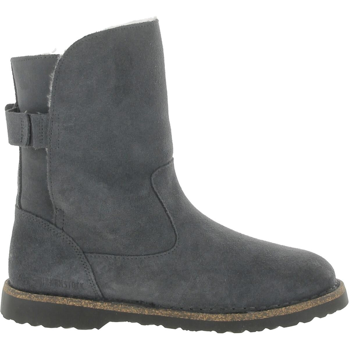 

Женские замшевые ботильоны Uppsala без застежек Birkenstock, цвет Graphite