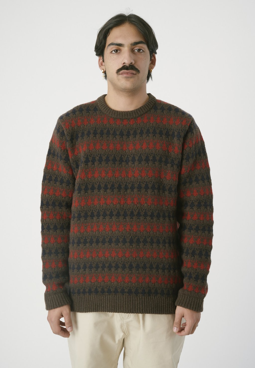 Вязаный свитер TRIO Cleptomanicx, цвет mole