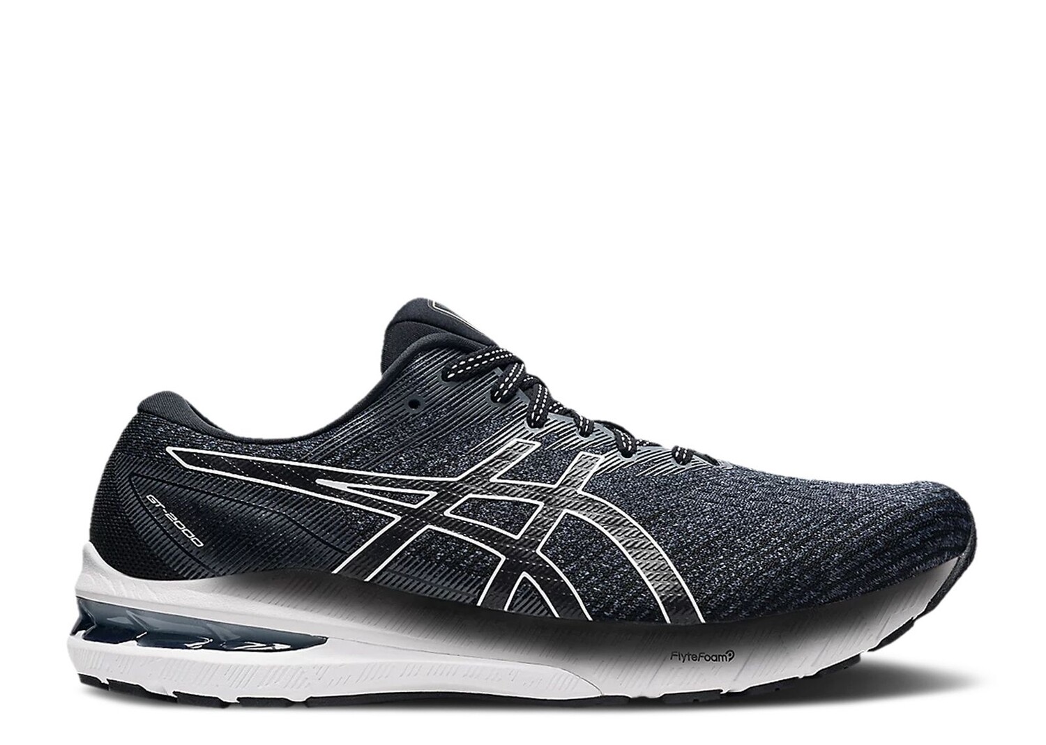 

Кроссовки ASICS Gt 2000 10 4E Wide 'Black White', черный