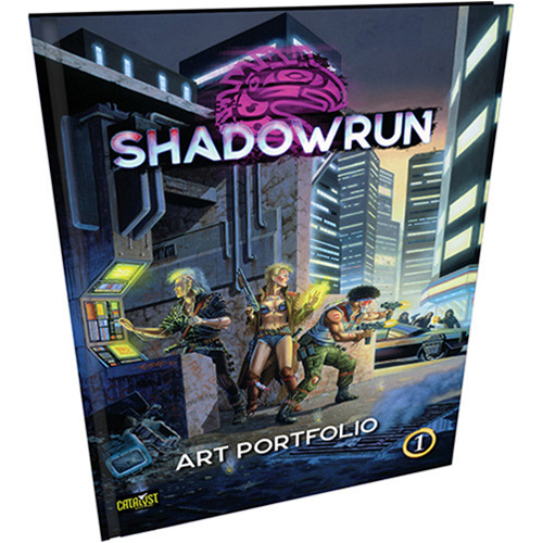 Книга Shadowrun Art Portfolio shadowrun returns
