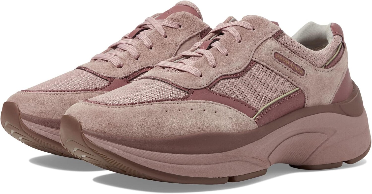 

Кроссовки Prowalker Lace-Up Rockport, цвет Mauve Suede/Textile Eco