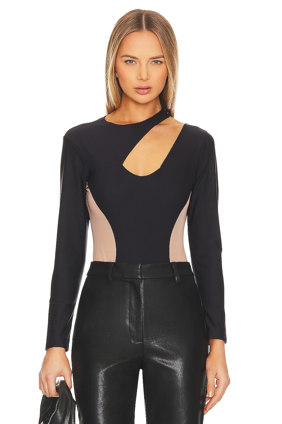 

Боди Hanky Panky Tease, цвет Black & Nude