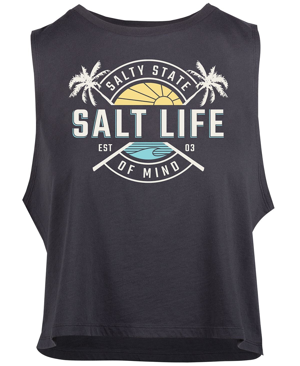 

Женская майка First из легкого мускусного хлопка с рисунком Salt Life