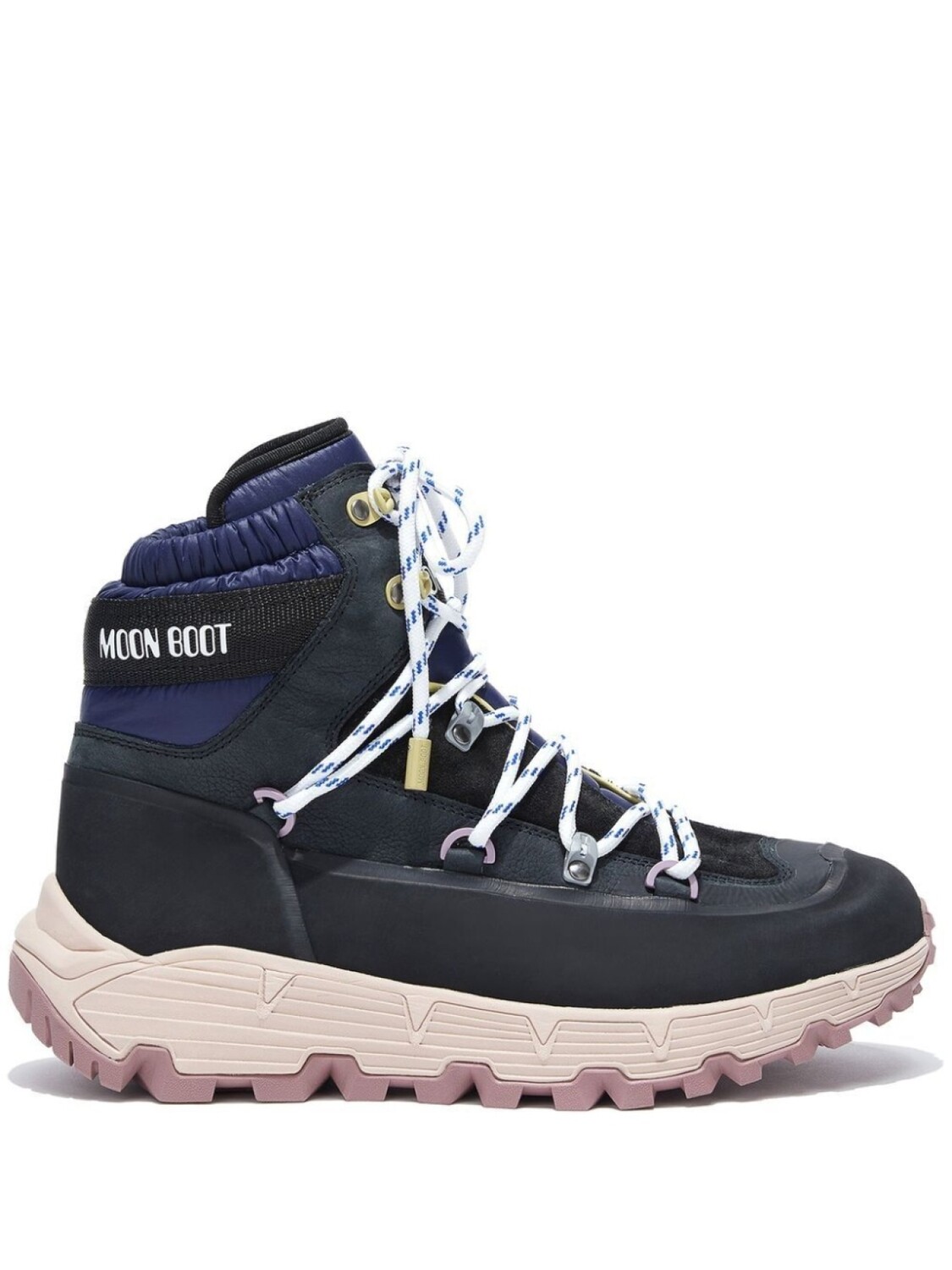 

Moon Boot ботинки Tech Hiker на шнуровке, синий