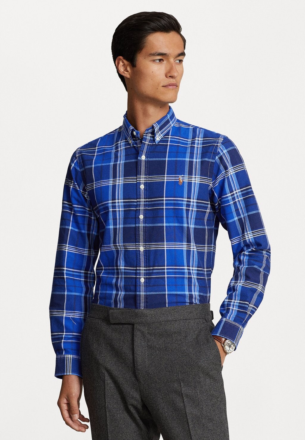 

Рубашка ДЛИННЫЙ РУКАВ Polo Ralph Lauren, синий