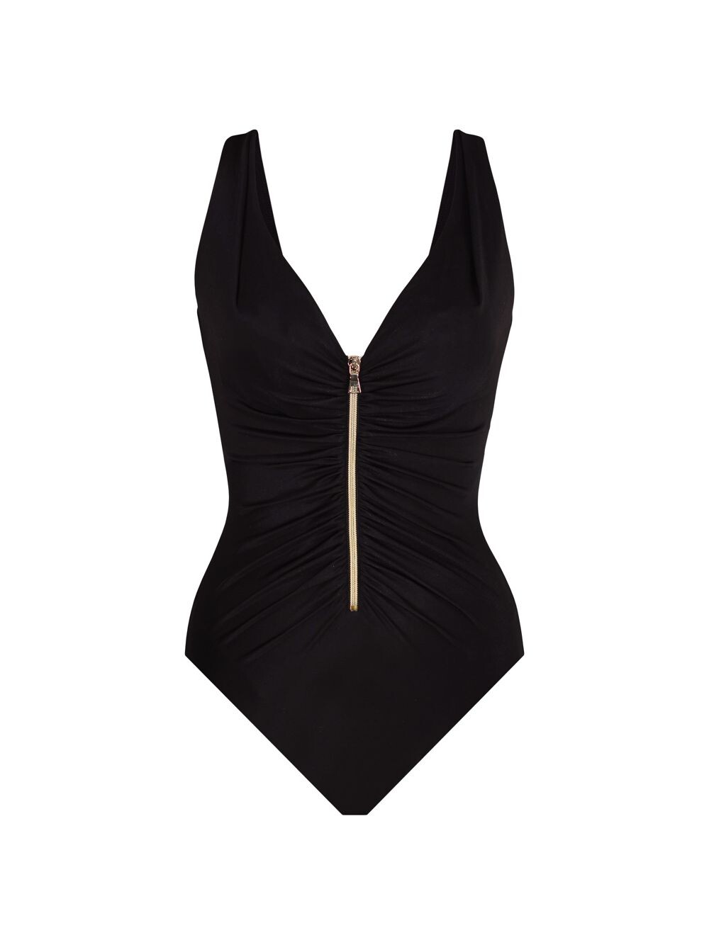 

Слитный купальник Razzle Dazzle на молнии Miraclesuit Swim, черный