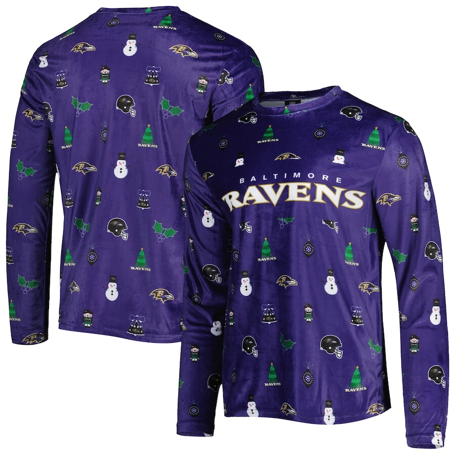 

Футболка FOCO Baltimore Ravens, фиолетовый