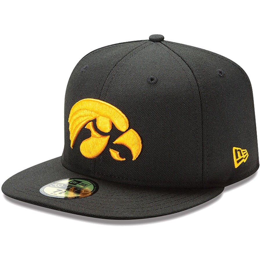 

Бейсболка New Era Iowa Hawkeyes, черный