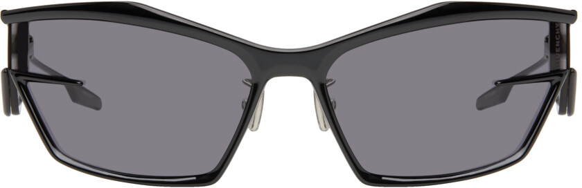 

Черные солнцезащитные очки Giv Cut Givenchy, цвет Shiny black/Smoke