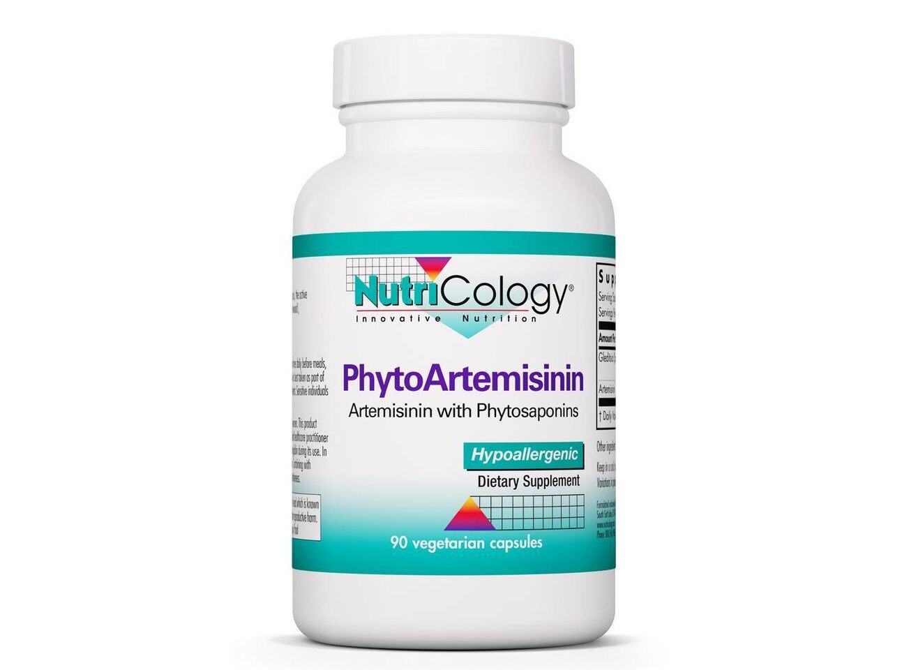 

Nutricology, ФитоАртемизинин, 90 вегетарианских капсул