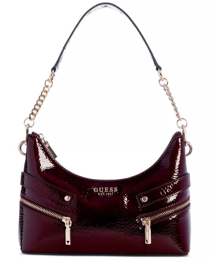 

Сумка через плечо Trissa с молнией и верхом Guess, красный