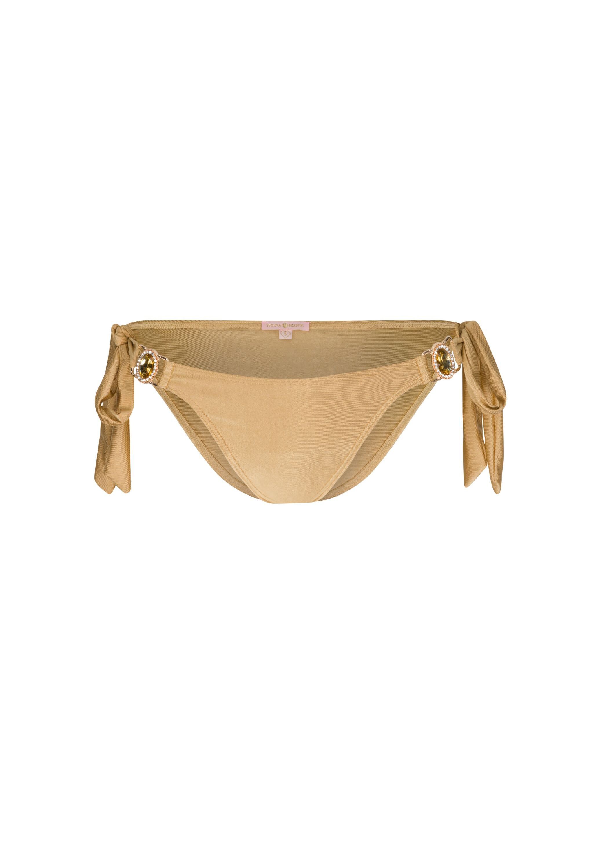 Плавки бикини Moda Minx Bikini Hose Amour seitlich gebunden, цвет Gold Shimmer