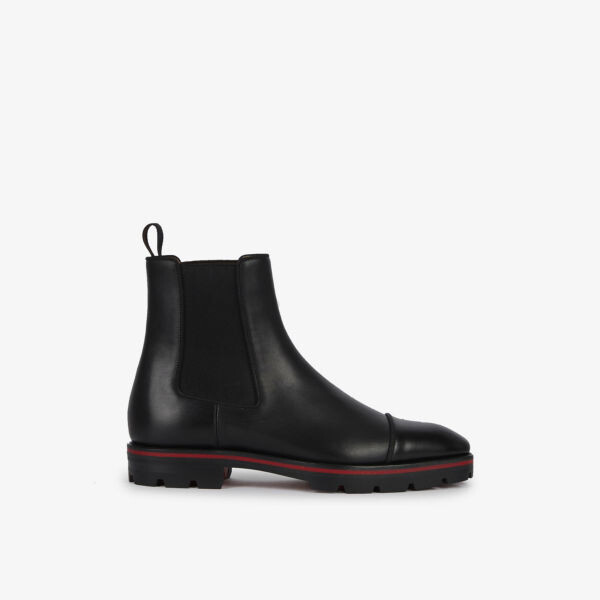 

Кожаные ботильоны Melon Christian Louboutin, черный