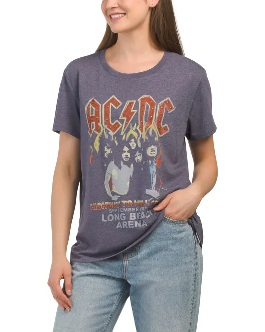 

Футболка Acdc Iconic с заклепками Lucky Brand, цвет Greystone