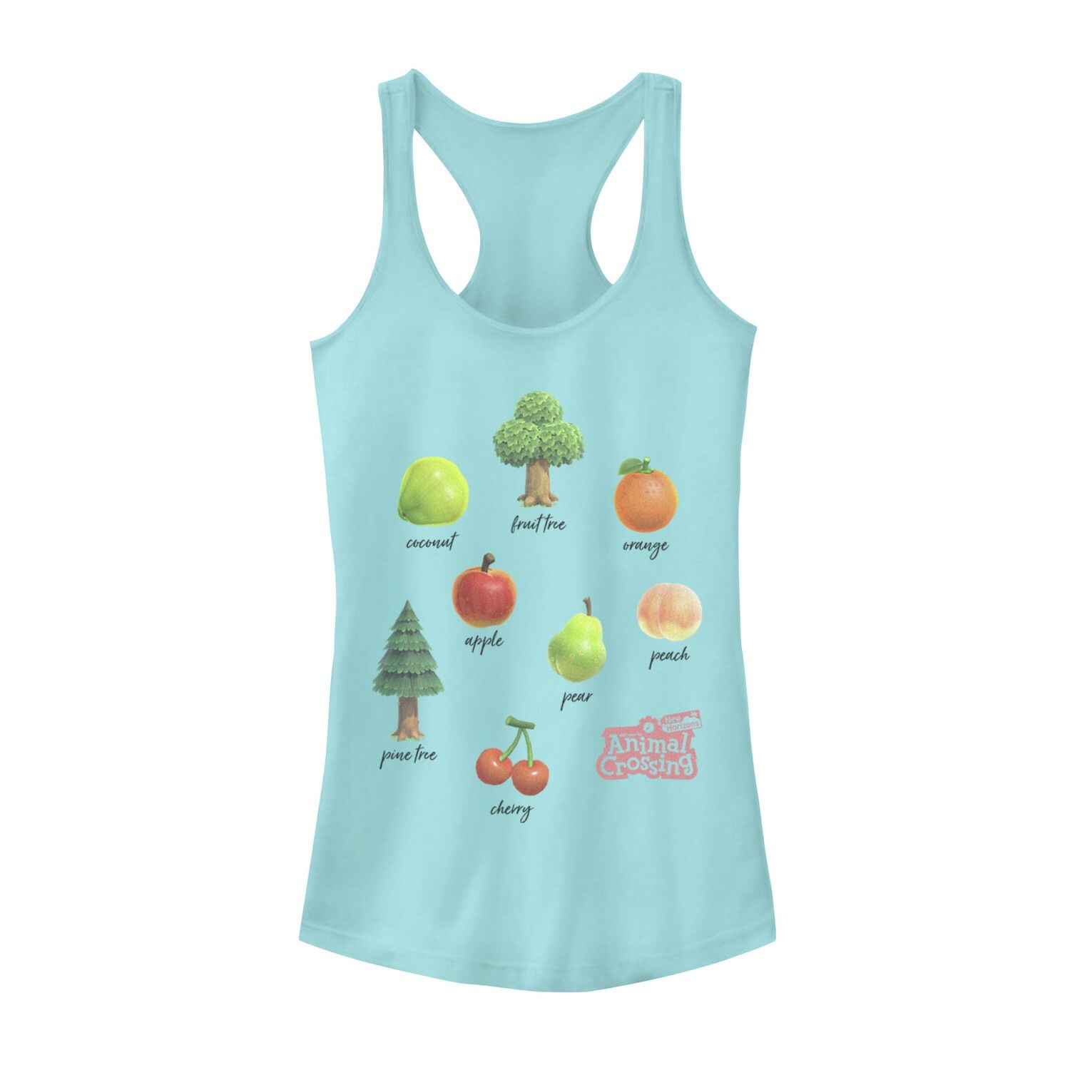 

Майка для юниоров Animal Crossing New Horizons Fruit And Trees Licensed Character