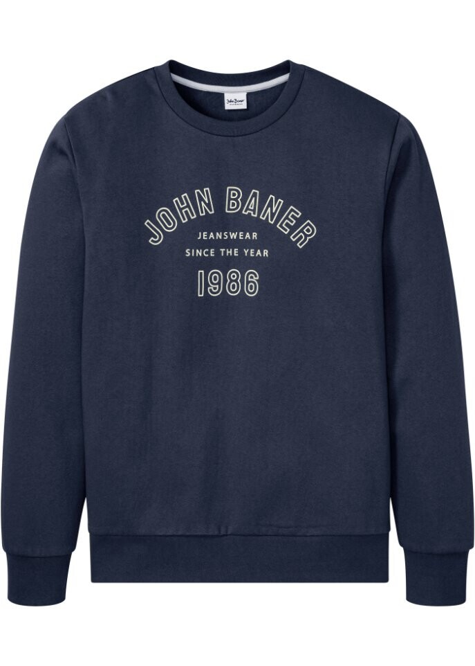 

Толстовка из переработанного полиэстера John Baner Jeanswear, синий