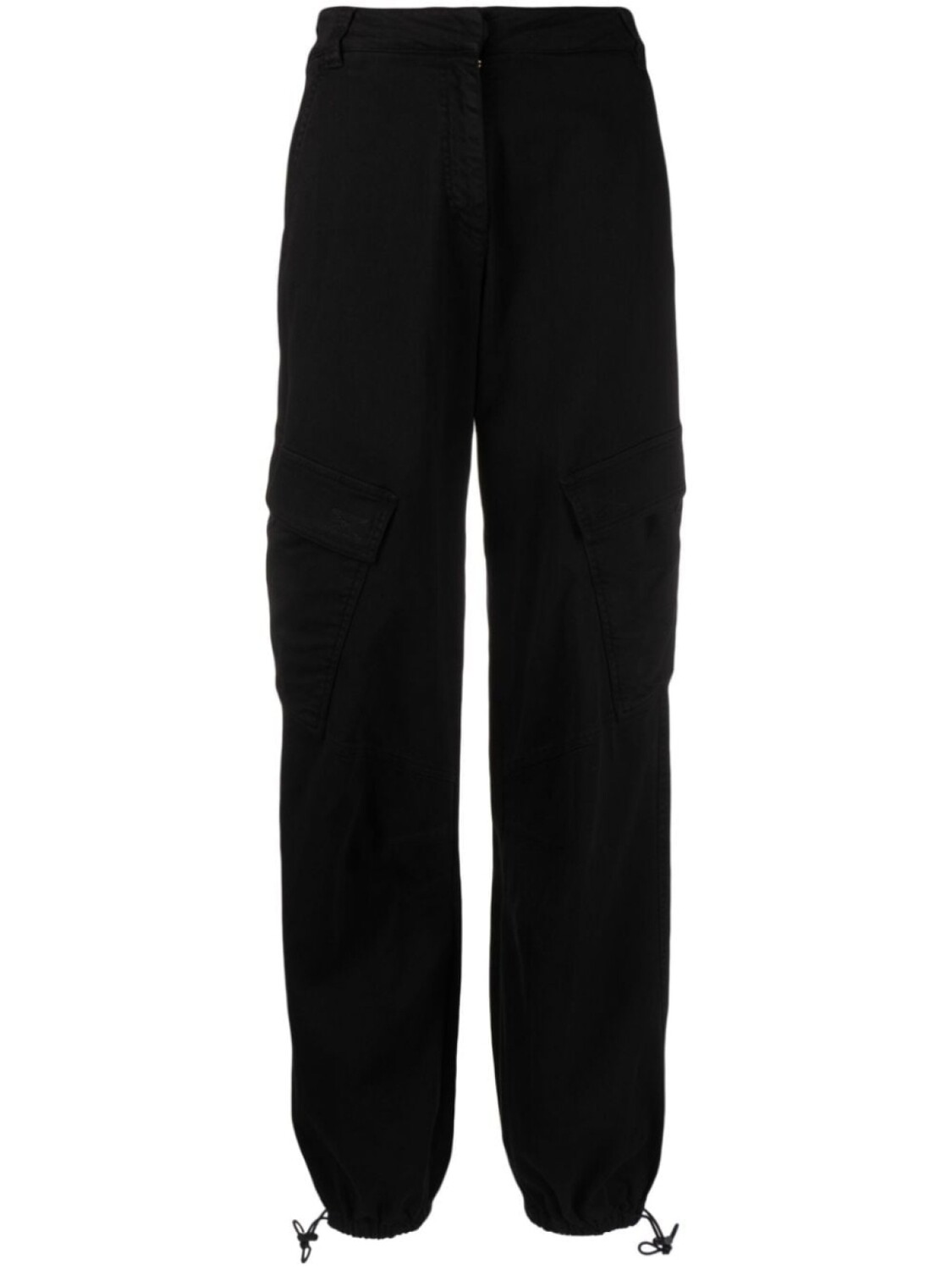 

Versace Jeans Couture брюки карго с нашивкой-логотипом, черный