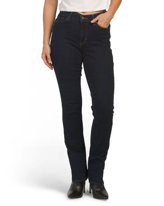 

Классические прямые джинсы с кобальтовым эффектом Levis, цвет Dark Indigo