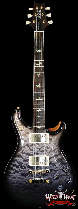 Электрогитара Paul Reed Smith PRS Wood Library 10 Top McCarty 594 Quilted Maple Top Brazilian Rosewood Board Gray Black Fade Burst