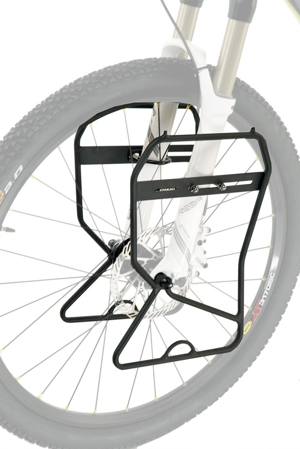 

Переднее велосипедное крепление для подвески и дискового тормоза Journey Lowrider Axiom Cycling Gear, черный