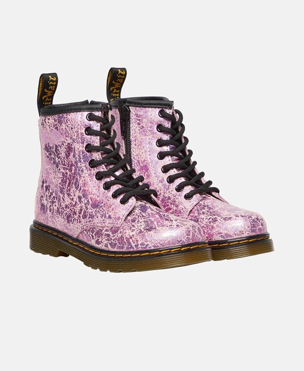 

Ботинки на шнуровке Dr. Martens, розовый
