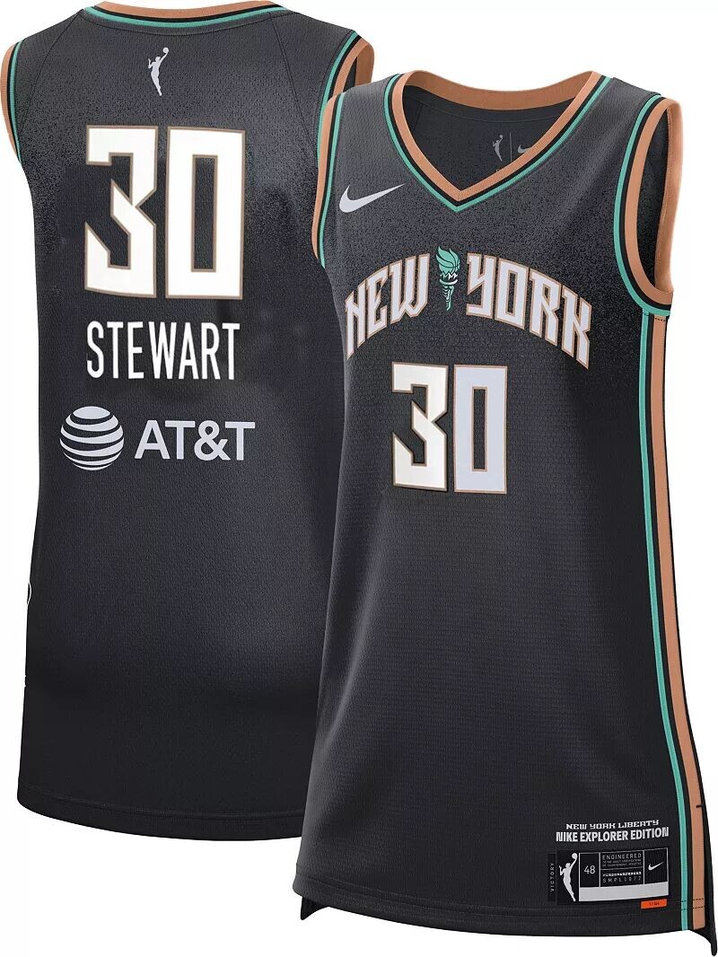 

Женская майка Nike New York Liberty Breanna Stewart #30 Swingman