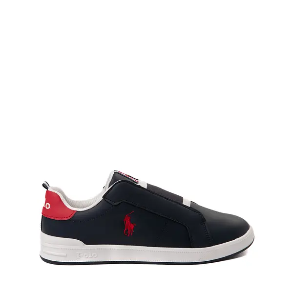 

Слипоны Heritage Court II от Polo Ralph Lauren — Big Kid, темно-синий/красный