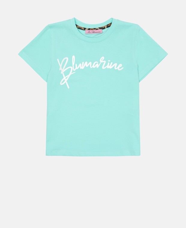 

Футболка Miss Blumarine, лазурный синий