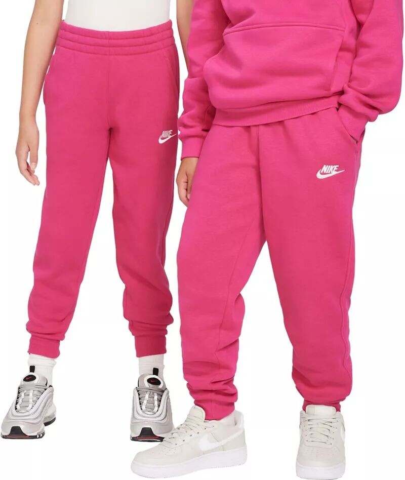 

Флисовые джоггеры Nike All Kids Fit Sportswear Club, огненно-красный