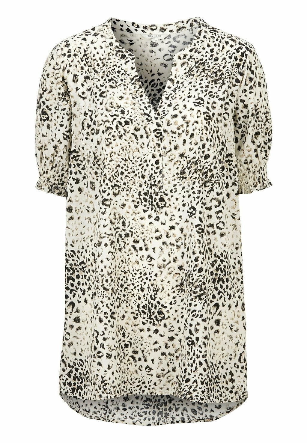 

Туника WITH SMOCKING ON THE SLEEVE ENDS Cellbes Of Sweden, цвет leopard