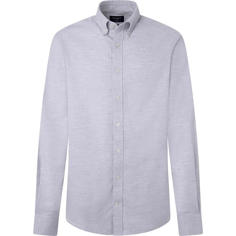 

Рубашка Hackett Mlange Flnl Hringbone, серый