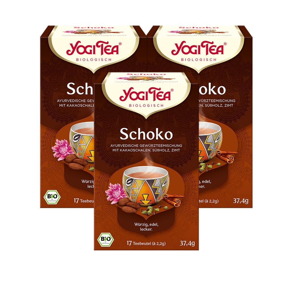 

3 ЧАЯ xYOGI Шоколад | 3 х 37,4 г Yogi Tea