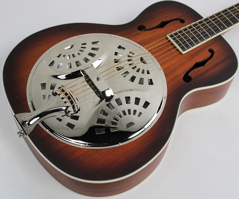 Акустическая гитара Fender PR-180E Acoustic-Electric Resonator, Aged Cognac Burst