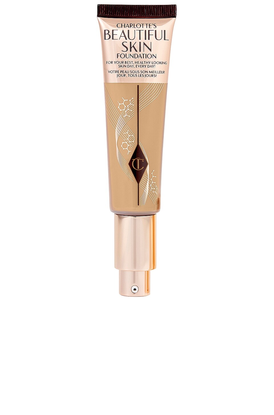 Основа Charlotte Tilbury Charlotte's Beautiful Skin Foundation, цвет 6 Neutral charlotte tilbury тональное средство beautiful skin 7 neutral