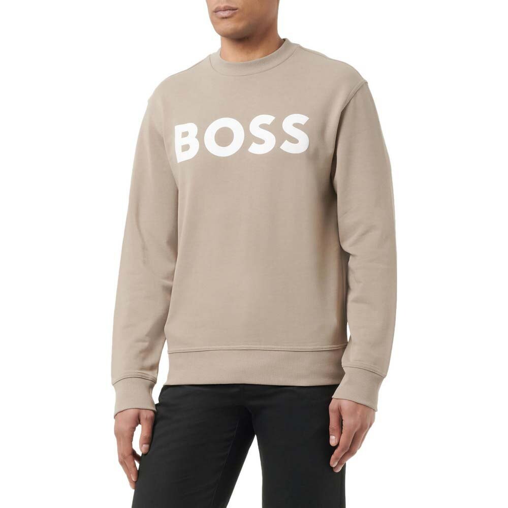 

Свитер BOSS Webasiccrew 10244192 01, бежевый