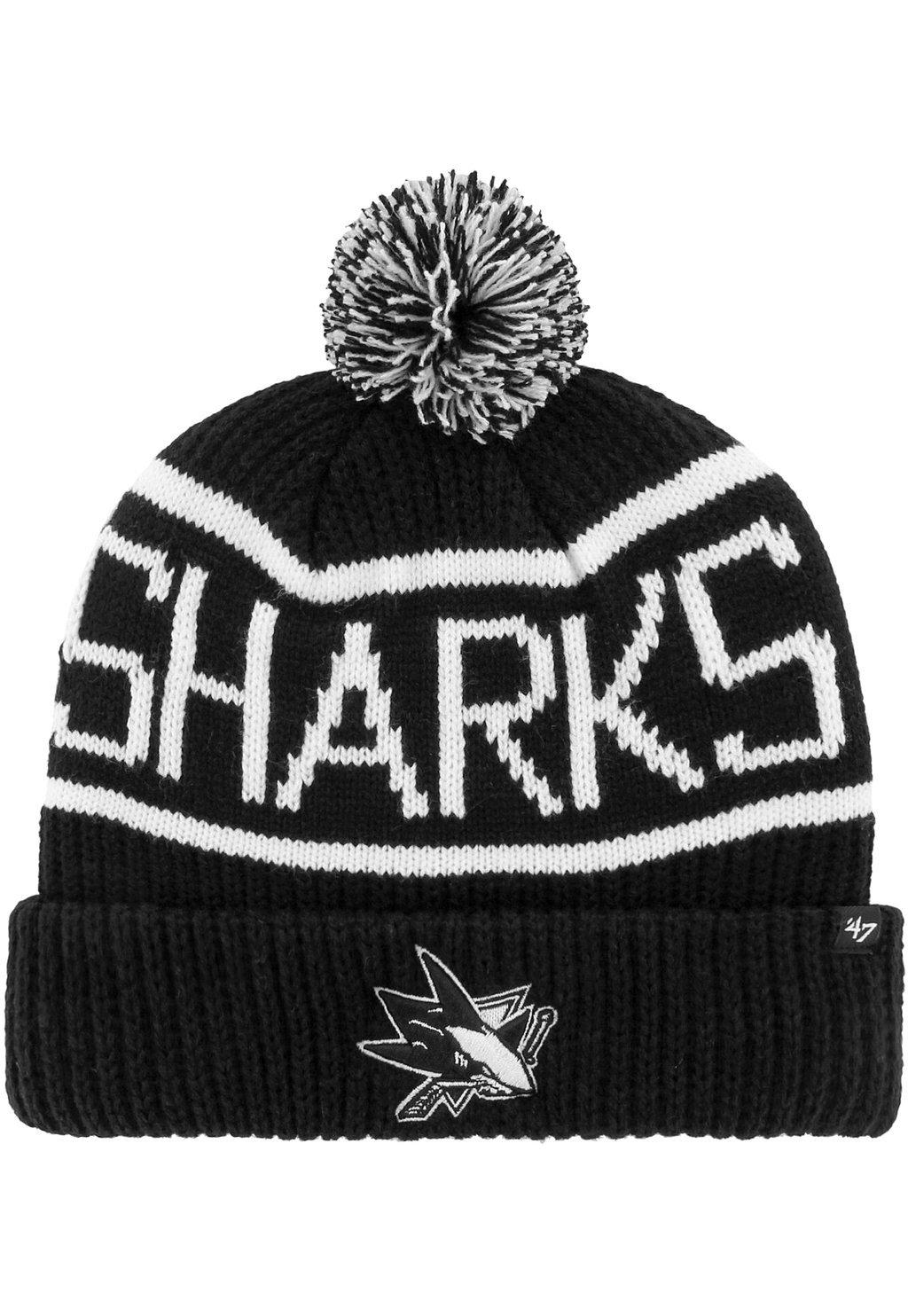 

Шапка CALGARY SAN JOSE SHARKS '47, цвет black