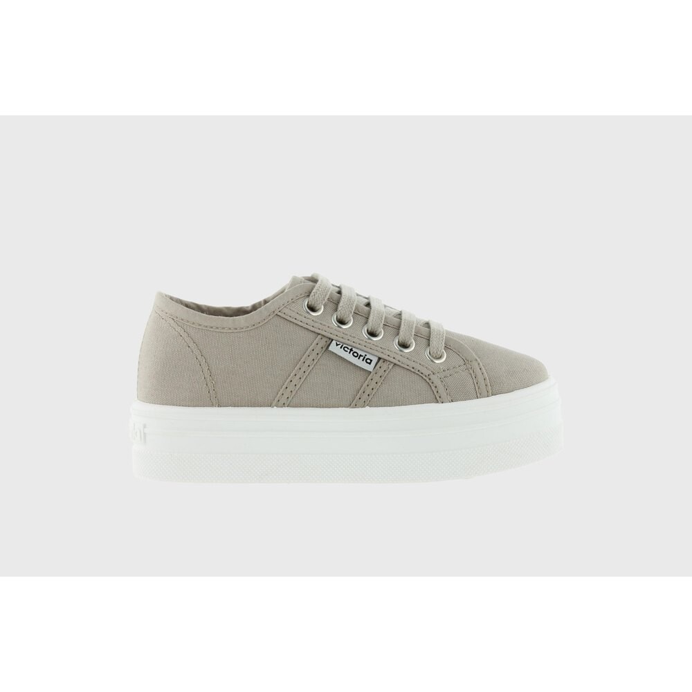 

Кроссовки Victoria Barcelona Canvas Platform, бежевый