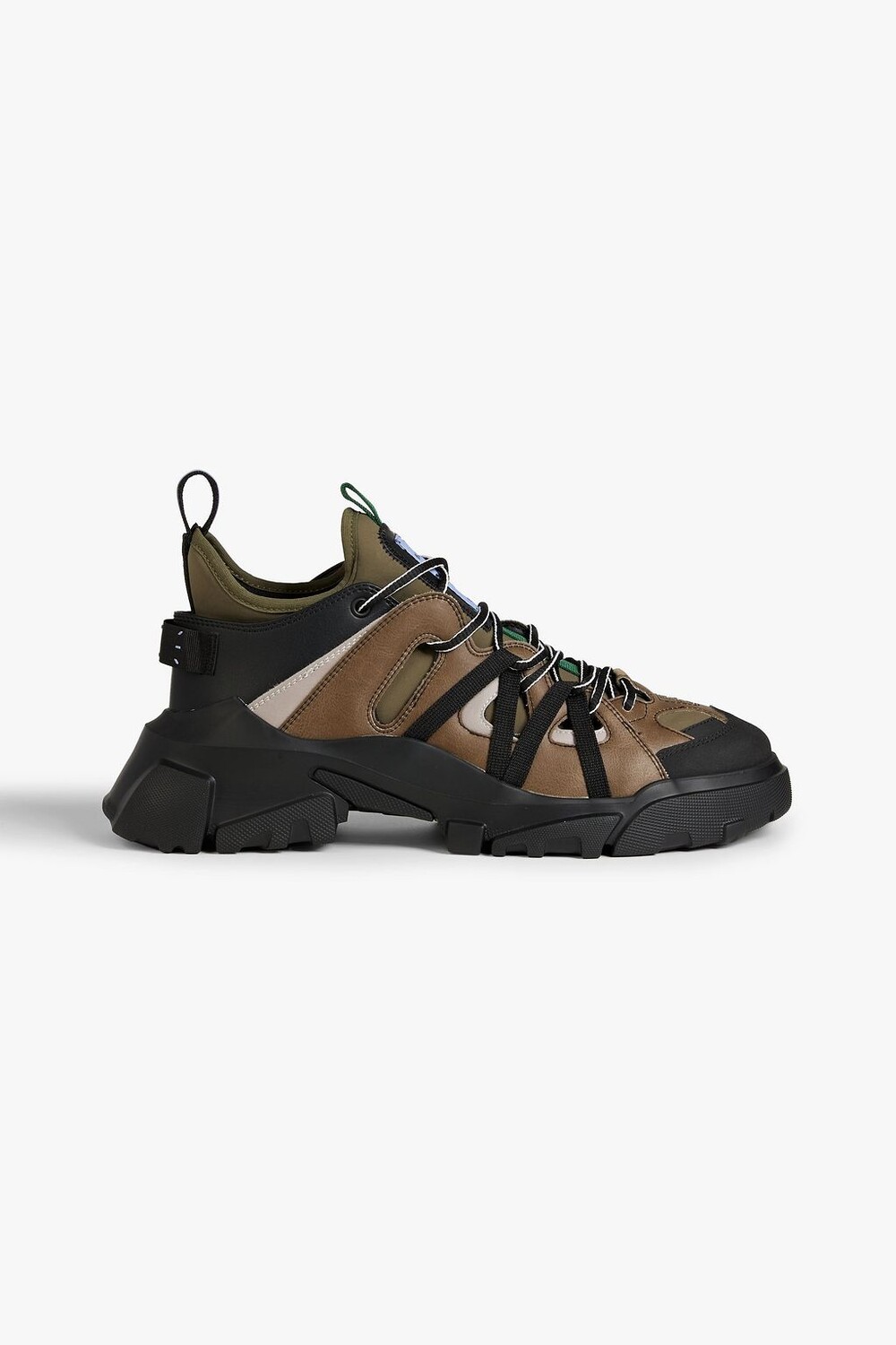 

Кроссовки Orbyt Descender из кожи и неопрена MCQ ALEXANDER MCQUEEN, коричневый